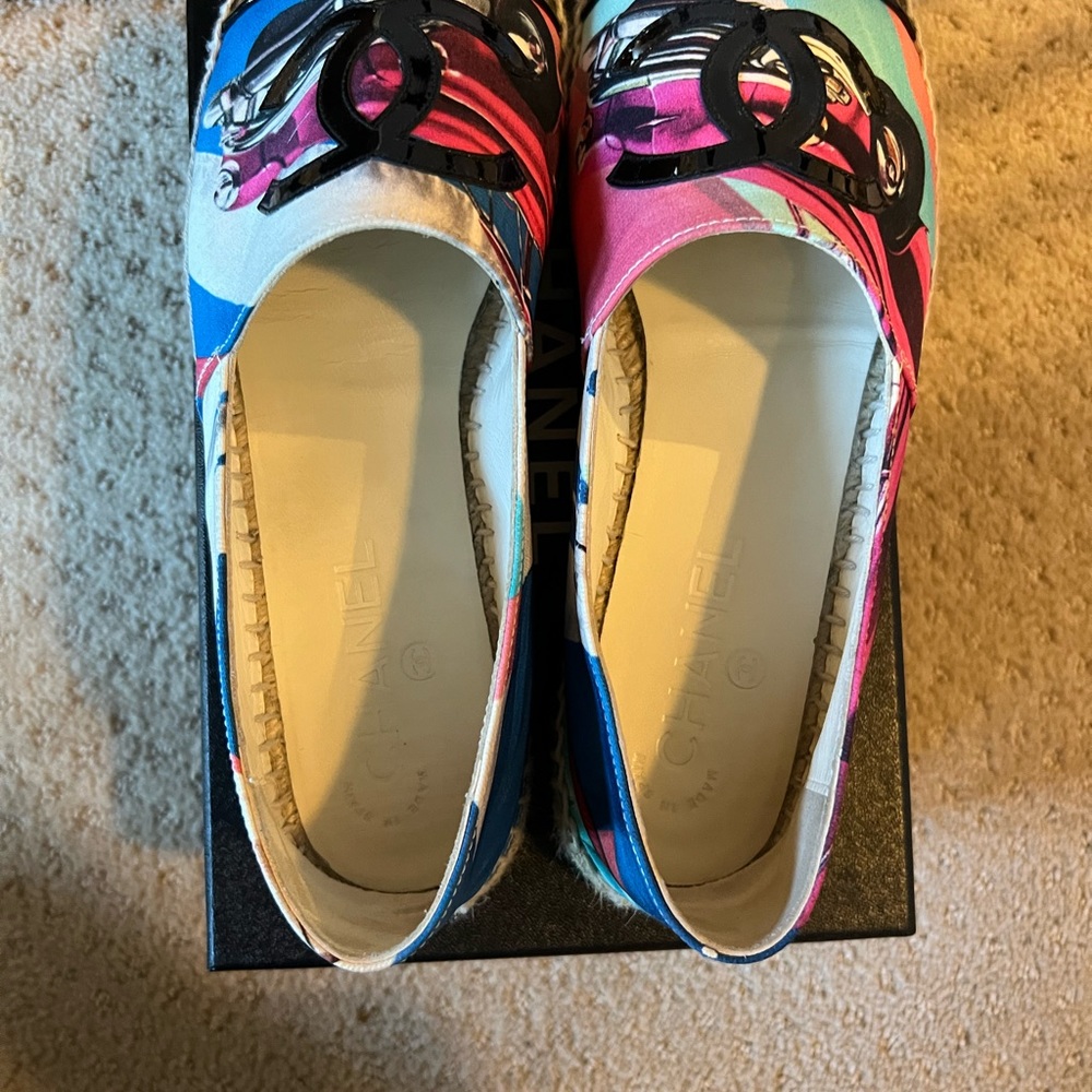 Authentic Chanel Espadrilles - Picture 7 of 7
